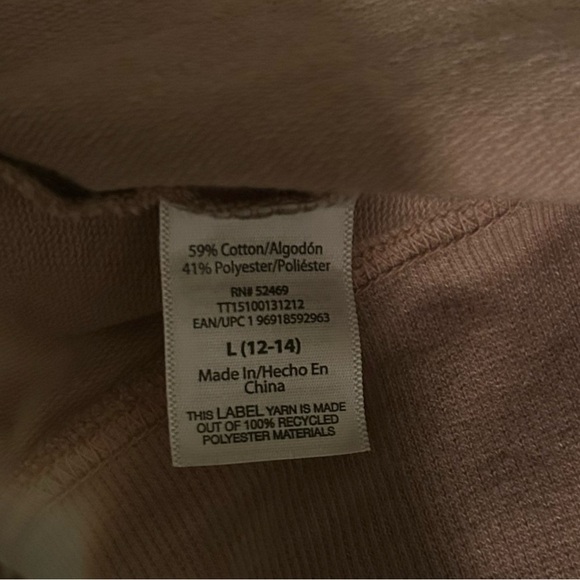 Time and Tru Kids Casual Dress - Brown and Cream - Picture 5 of 5